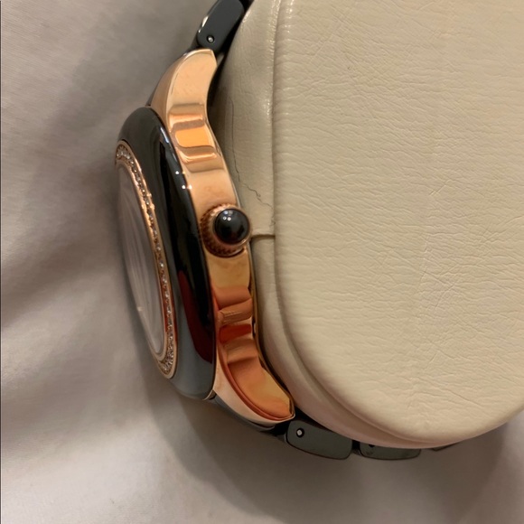 Folli Follie Womens Watch Black Rose Gold - Picture 3 of 5